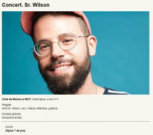 Sr. Wilson en Sant Cugat @ Mut