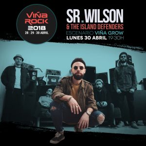 Sr. Wilson & The Island Defenders en Villarobledo @ Viñarock  